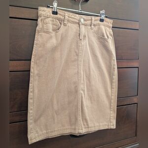 Inherit Clothing Company Khaki Remi Skirt